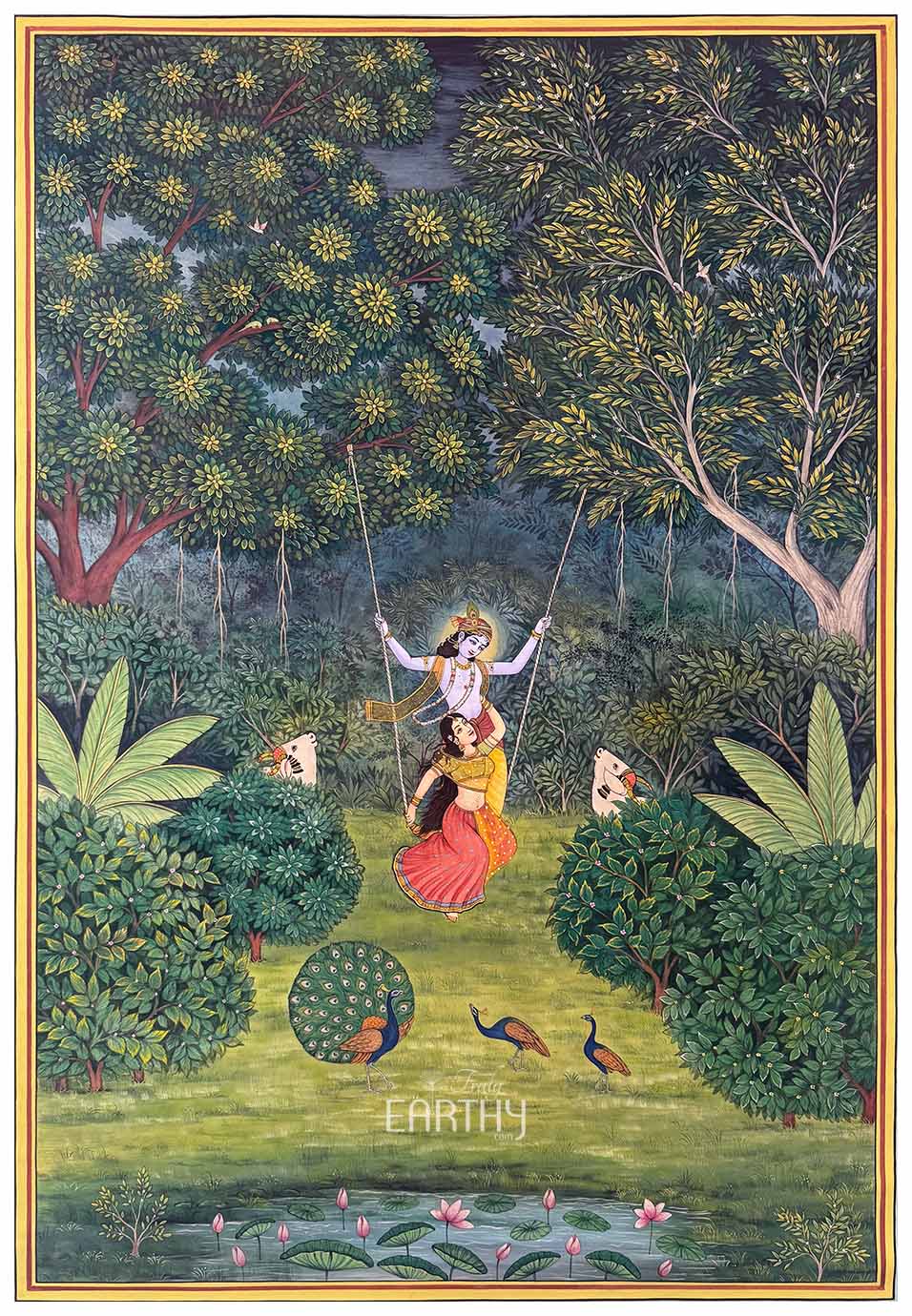 Radha krishna painting for sale