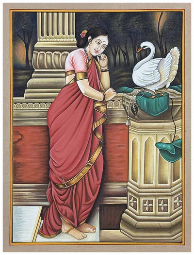 Hans Damayanti painting