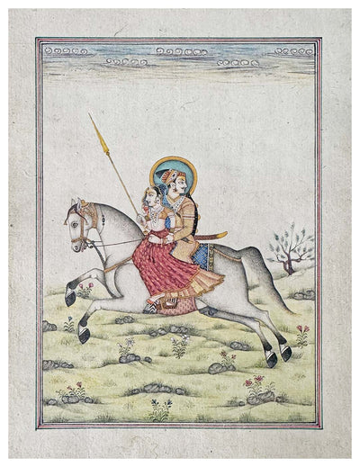 miniature rajput painting for sale