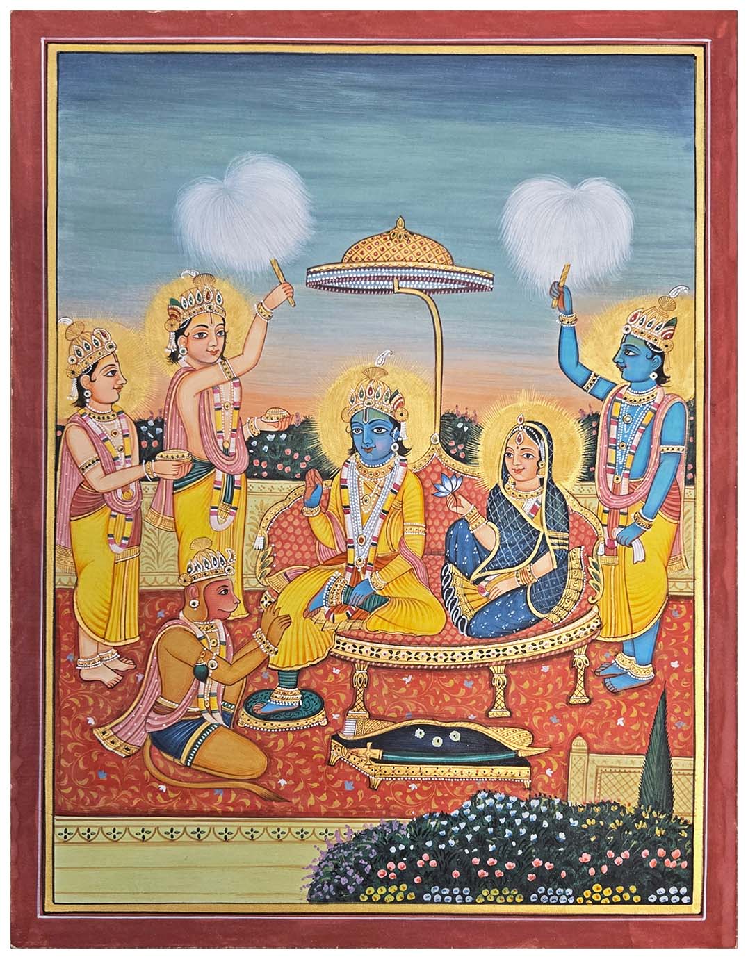 ram durbar painting