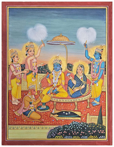 ram durbar painting