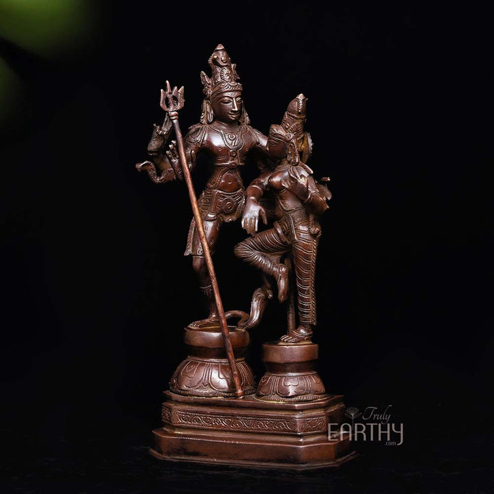 shiva parvati sculpture for sale