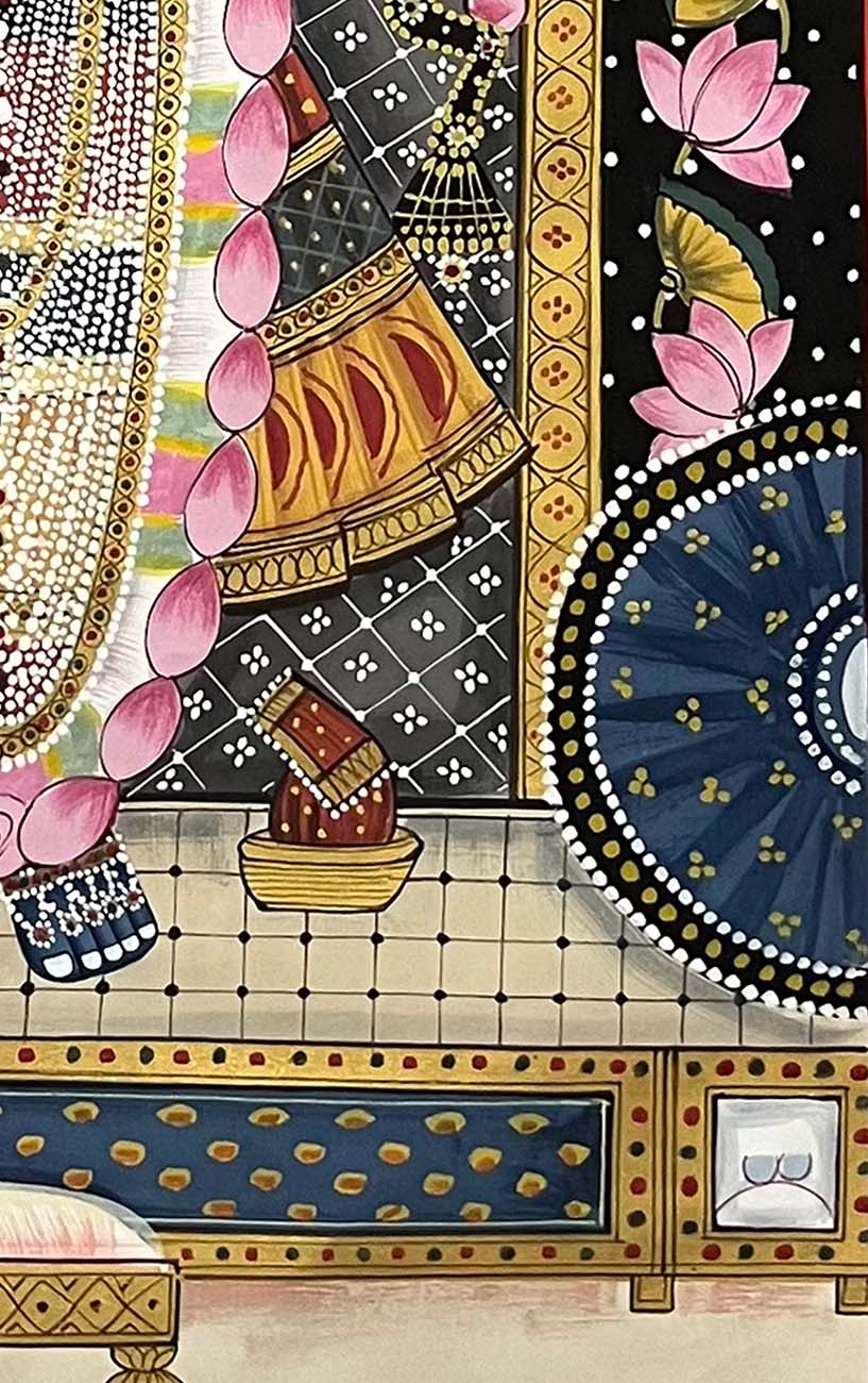 Shrinathji - Handmade Pichwai Painting (Unframed)
