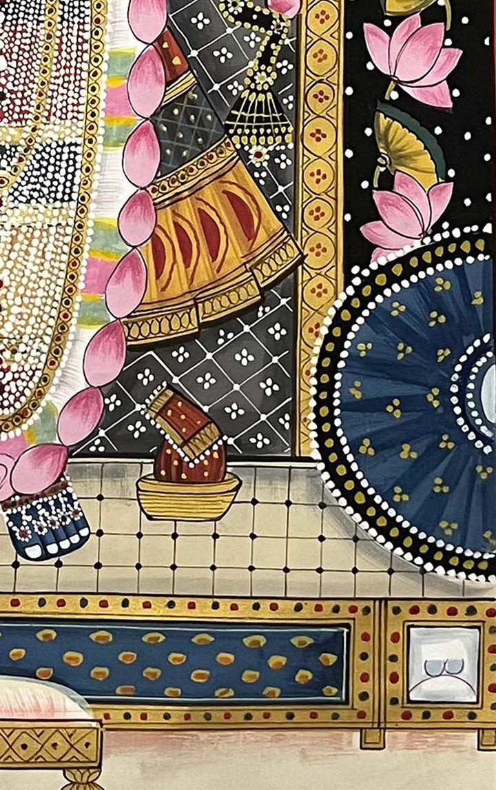 Shrinathji - Handmade Pichwai Painting (Unframed)