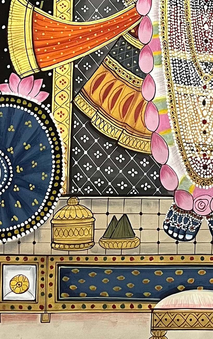 Shrinathji - Handmade Pichwai Painting (Unframed)