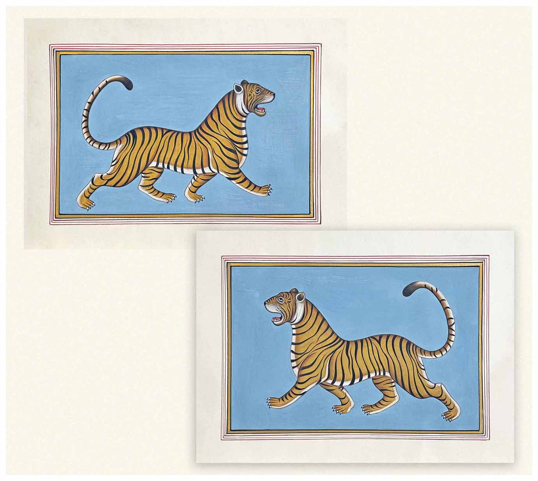 tiger miniature painting for sale