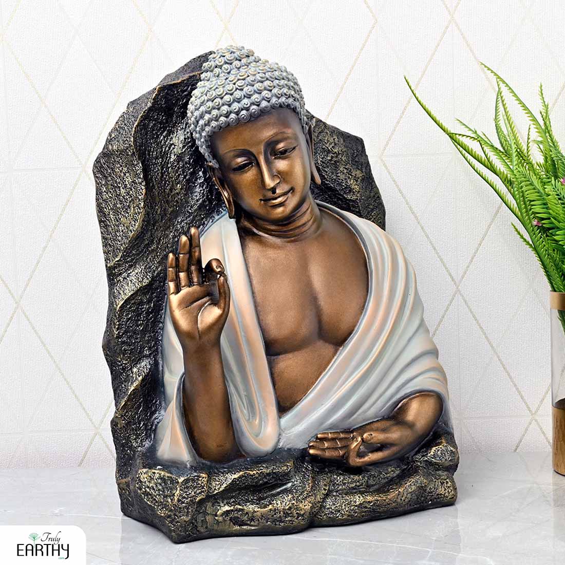 Serene Blessing Buddha Idol – Truly Earthy