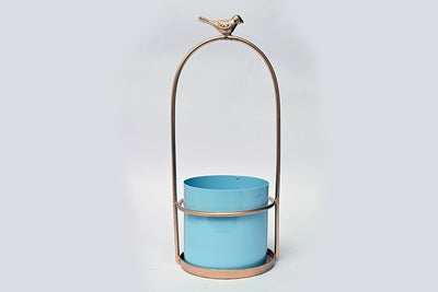 Wild Bird Metal Planter with Stand (without Plant).