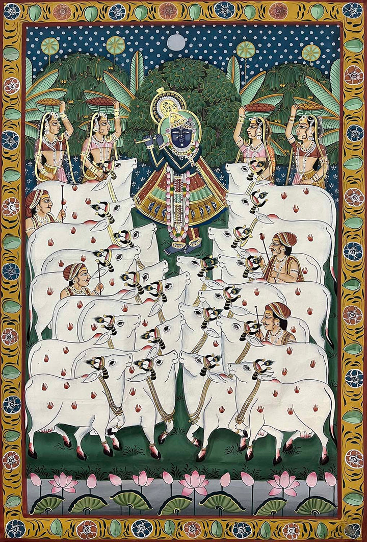 The Handmade Pichwai Painting