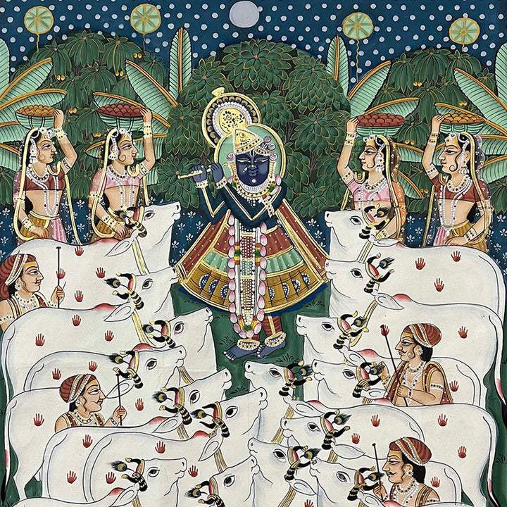 The Handmade Pichwai Painting