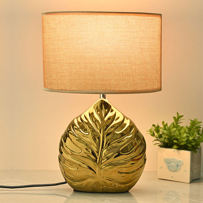 Abstract Leaf Lamp
