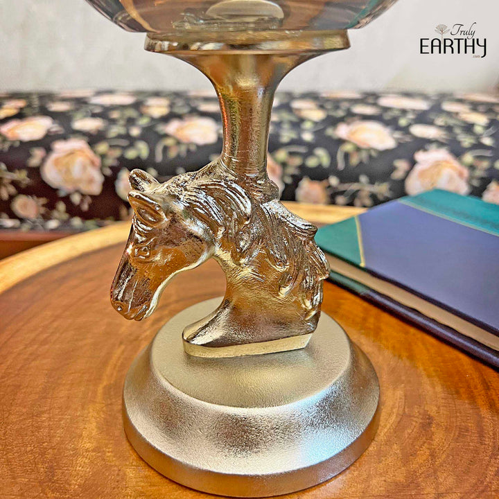 Stallion Hurricane Candle Holder