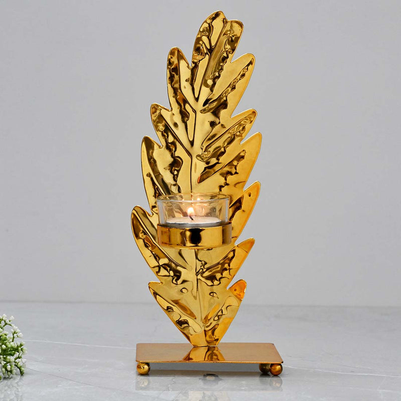 Leaf Candle Holder