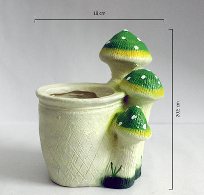 alt="mushroom resin pot truly earthy"
