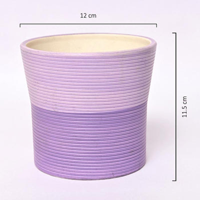 Charming Lilac Ceramic Planter (without Plant).