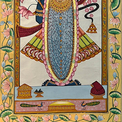 shrinathji painting, angle 1