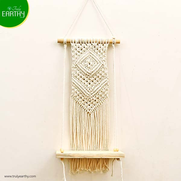 Macramé Shelf (Pot not included)