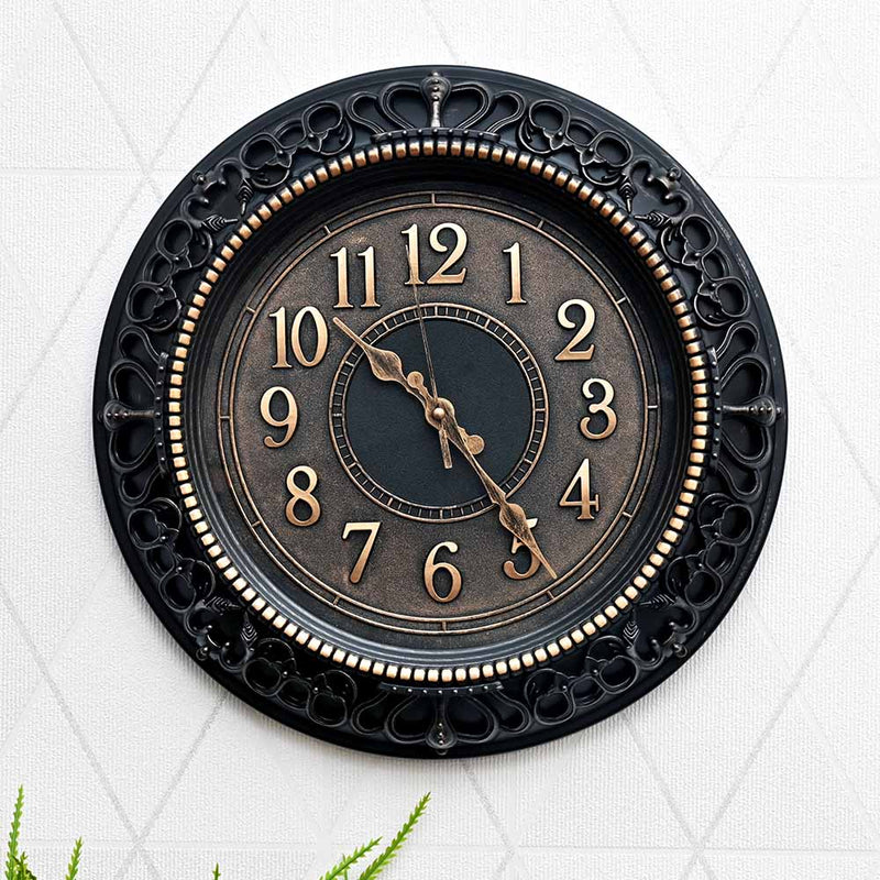 The Brit Wall Clock (Continuous Sweep Movement)