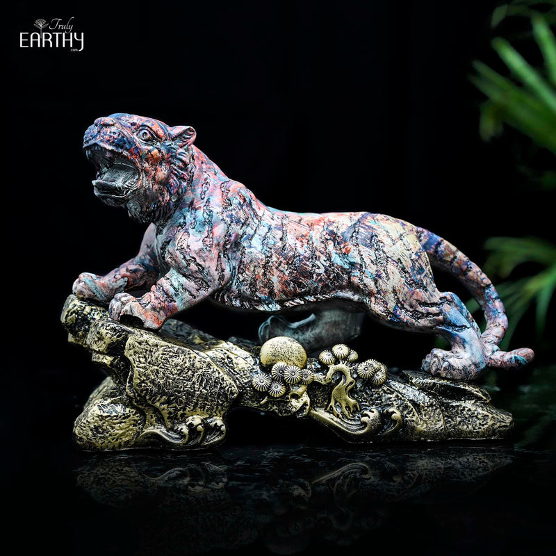 The Vibrant Tiger Figurine