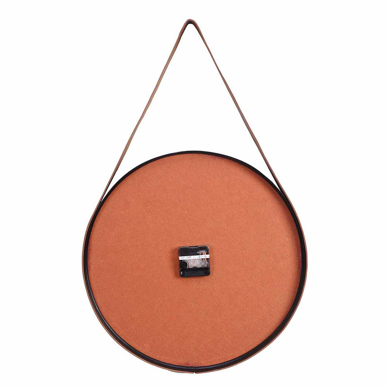 Uber Leather Wall Clock