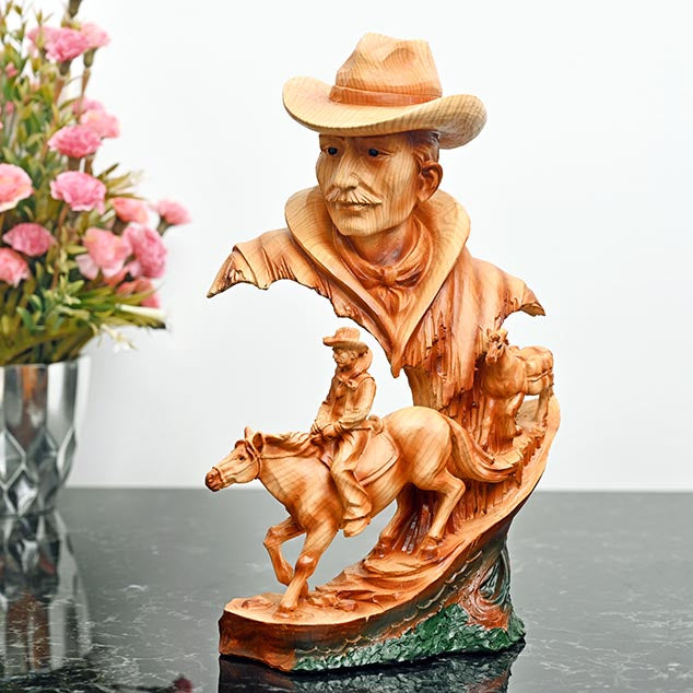 American Cowboy Sculpture